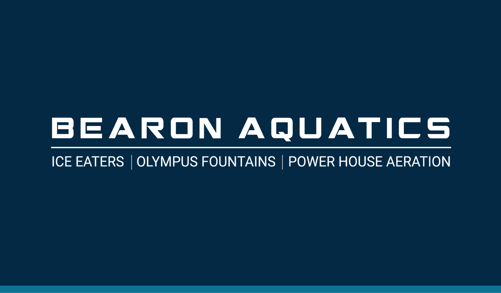 Bearon Aquatics fountains, aerators, ice eaters