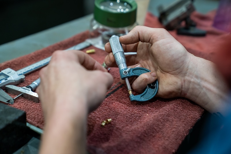 Micrometer inspection